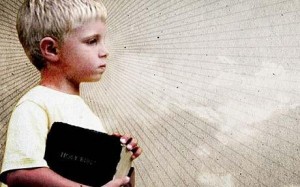 Child with Bible